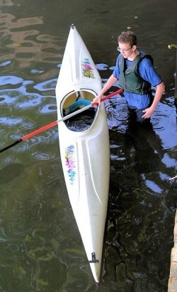 canoeing wet exit capsize